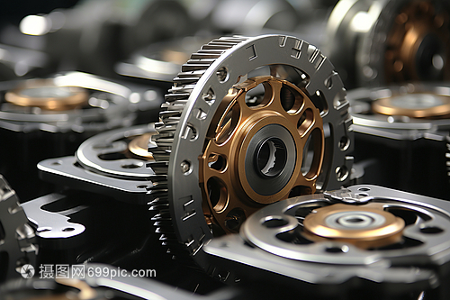 机械齿轮的装配