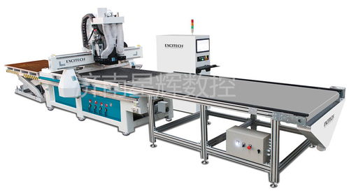 木工开料机 雕刻机推料 双主轴加钻包