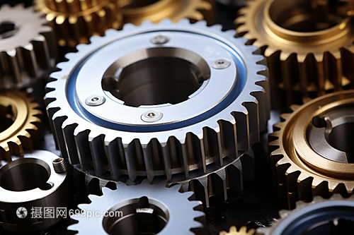 工业的机械齿轮